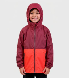 Rompeviento Impermeable De Niños Montagne Milan Con Capucha - comprar online