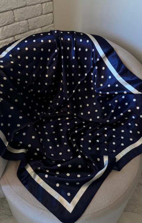 lenço estampado
