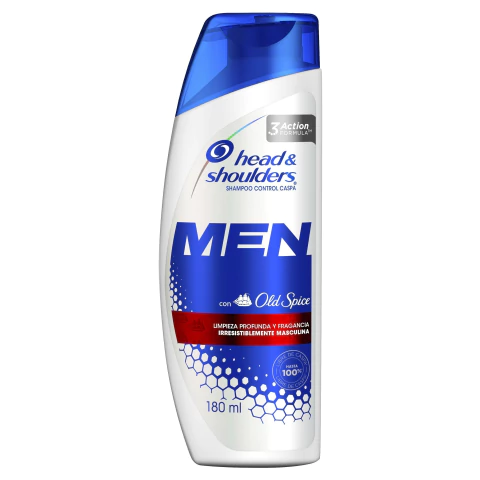 SHAMPOO HEAD & SHOULDERS MEN OLD SPICE 180 ML - comprar online