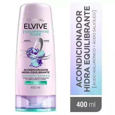 ACONDICIONADOR ELVIVE ACIDO HIALURONICO 400 ML - comprar online