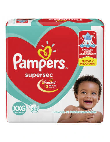 PAMPERS SUPERSEC XXG X 30