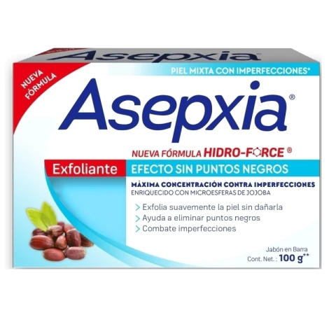 ASEPXIA JABON EXFOLIANTE 100GR