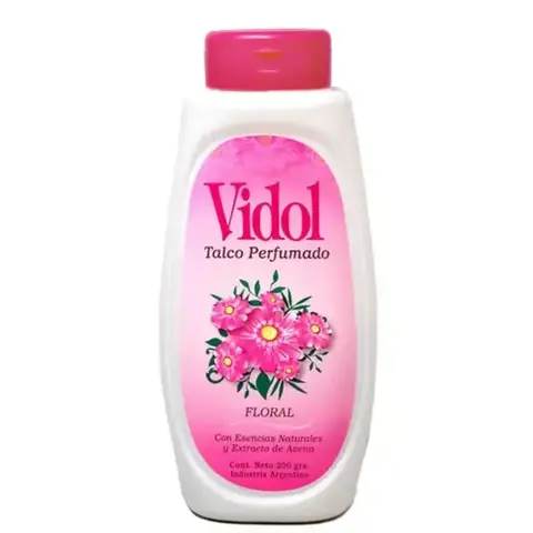 VIDOL TALCO FLORAL 200 G