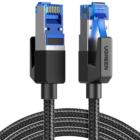 Cable Ethernet Ugreen Cat 8 3 Metros 40Gbps Alta Velocidad | HardSoft