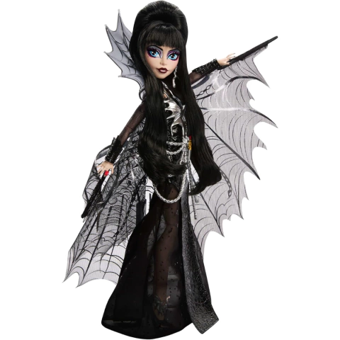 Muñeca Monster High Skullector: Elvira Señora de la Oscuridad - Edición Exclusiva para Coleccionistas