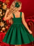 Vestido Isis Alfaiataria Barbie - Verde - ENVIO EM ATÉ 10 DIAS ÚTEIS - comprar online