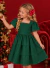 Vestido Realeza Crepe Chanel - Verde - ENVIO EM ATÉ 10 DIAS ÚTEIS