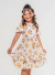 Vestido Duquesa Amarelo Florido na internet