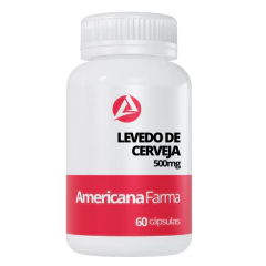 Levedo de Cerveja 500mg Energia Natural, Pele Saudável e Suporte Nutricional Completo | 60 cápsulas