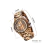 Imagen de Reloj Dentily Wood Analógico Madera De Bambú Unisex