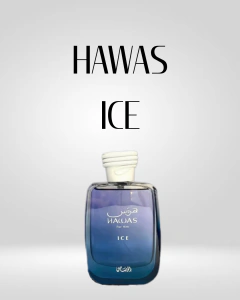 HAWAS ICE RASSASI 100ML / ORIGINAL - SELLADO (DUPE: INVICTUS AQUA - aurafragancias