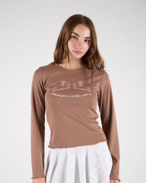 #26024 - Remera lovely heart knit