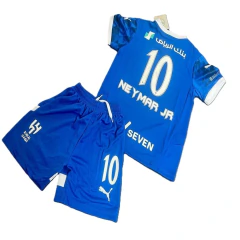Kit Niño 24/25 Al Hilal azul Neymar JR en internet