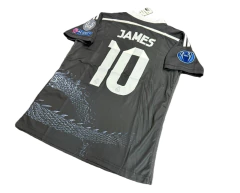 Camiseta Retro Real Madrid Alternativa Negra James 2014/15 - tienda online
