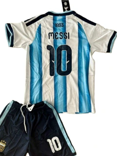 Kit Niños Argentina titular Messi 2026 - comprar online
