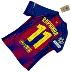 Camiseta Barcelona Titular Raphinha Match 25/26 - Somos Fulbo Merlo