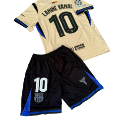 Imagen de Kit Niños Barcelona Suplente Crema Lamine Yamal 2025/26