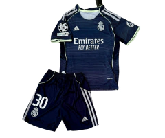 Kit Niños Real Madrid Alternativa Azul Mastantuono Mbappe 2025/26 - comprar online