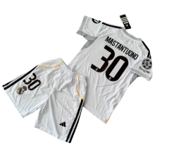 Kit Niños Real Madrid Titular Mastantuono Mbappe 2025/26 - Somos Fulbo Merlo