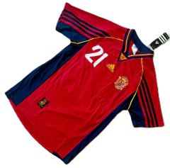Camiseta España Retro Luis Enrique Titular 1998 - comprar online
