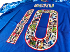 Camiseta Selección Japón Dragon Ball Goku 2022/23 azul en internet