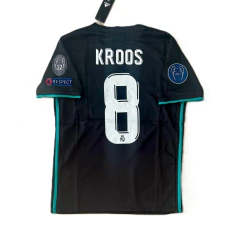 Real Madrid RETRO 2017/18 Kroos suplente negra