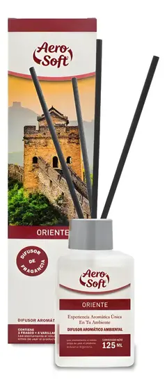 Difusor a Varillas Aromatico Aero Soft X 125ml