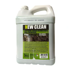 Limpiador Desinfectante P/pisos Y Superficies Potenciado 5lts New Clean