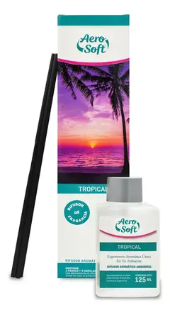 Difusor a Varillas Aromatico Aero Soft X 125ml - tienda online