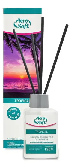 Difusor a Varillas Aromatico Aero Soft X 125ml - CASA CARLITOS BOEDO