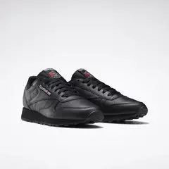 Reebok U Classic Leather Negro/Negro - comprar online
