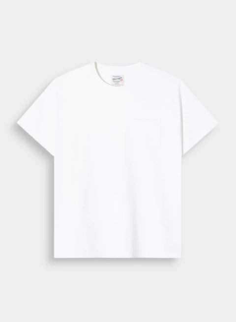 Imagen de REMERA CUELLO U BOLSILLO JERSEY PESADO VINTAGE