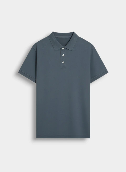 CHOMBA PIQUE GARMENT DYE VINTAGE