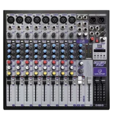 Mesa de Som Cpp-12-Fxu 12 Canais com Bluetooth + Usb - Waldman Audi