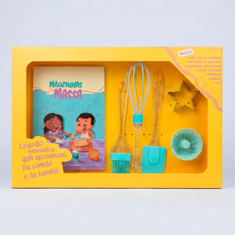 Kit Mini Chef Mãozinhas na Massa - Verde