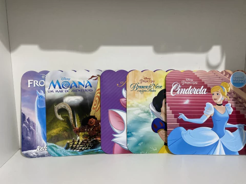 Kit 5 Livros Disney - Usados