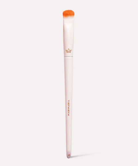 Pincel 02 White Collection - Triangular Mini Para Base | Mari Maria Makeup