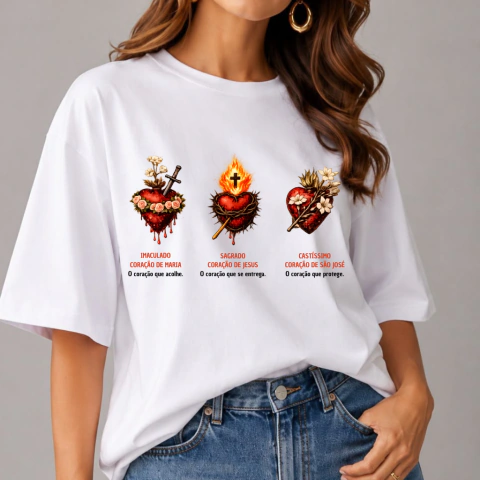 Camiseta Sagrado Coração
