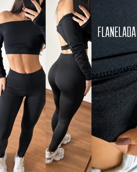Calça legging alta gramatura