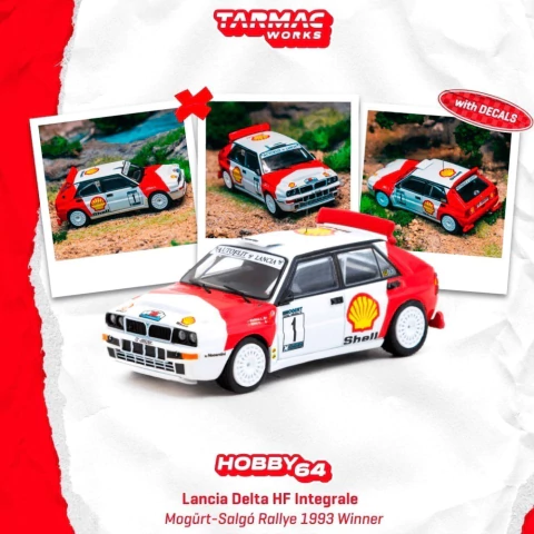 [PRÉ VENDA] Lancia Delta HF Integrale Mogürt-Salgó Rallye 1993 - R$179,00