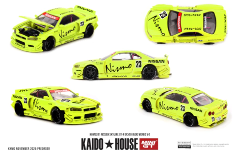 [PRÉ VENDA] Nissan Skyline GT-R (R34) Kaido Works V4 - R$140,00