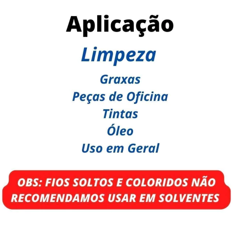 Estopa De Fios De Algodão Branca/Crua Multiuso Para Limpeza - comprar online