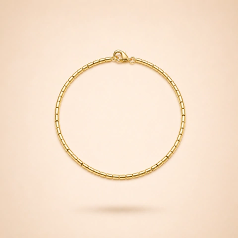 Pulseira Canutilho - Ouro 18k