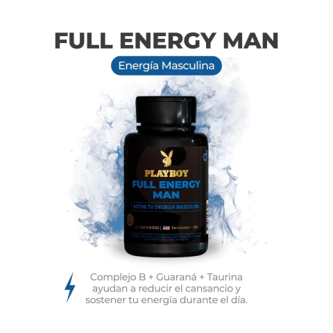 Full Energy Man | 60 Comprimidos | Activa tu Energía Masculina!