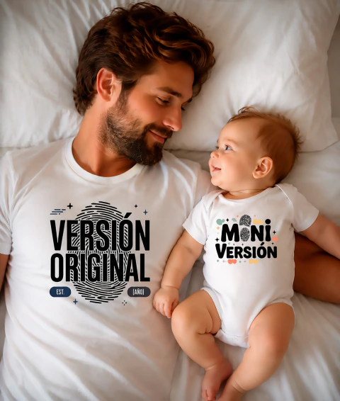 Conjunto Papá&Bebé Versión Mini