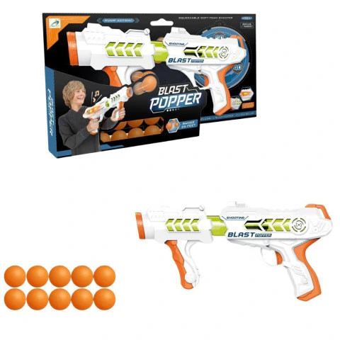 Pistola Aerodynamic lanzabolas 10 pz
