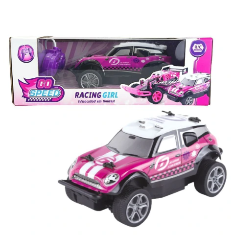 Auto a radio control 1:18 Go Speed a pilas