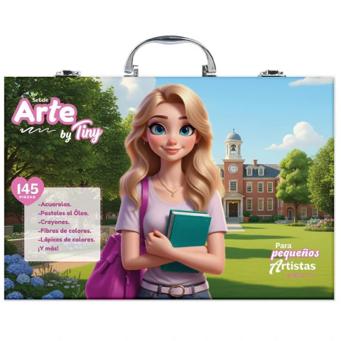 Set de arte 124pz TINY doble piso