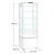 Heladera Exhibidora Vertical 4 Caras Tortera Confitera 235 L - comprar online