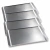Set X4 Bandejas Aluminizadas 44x32